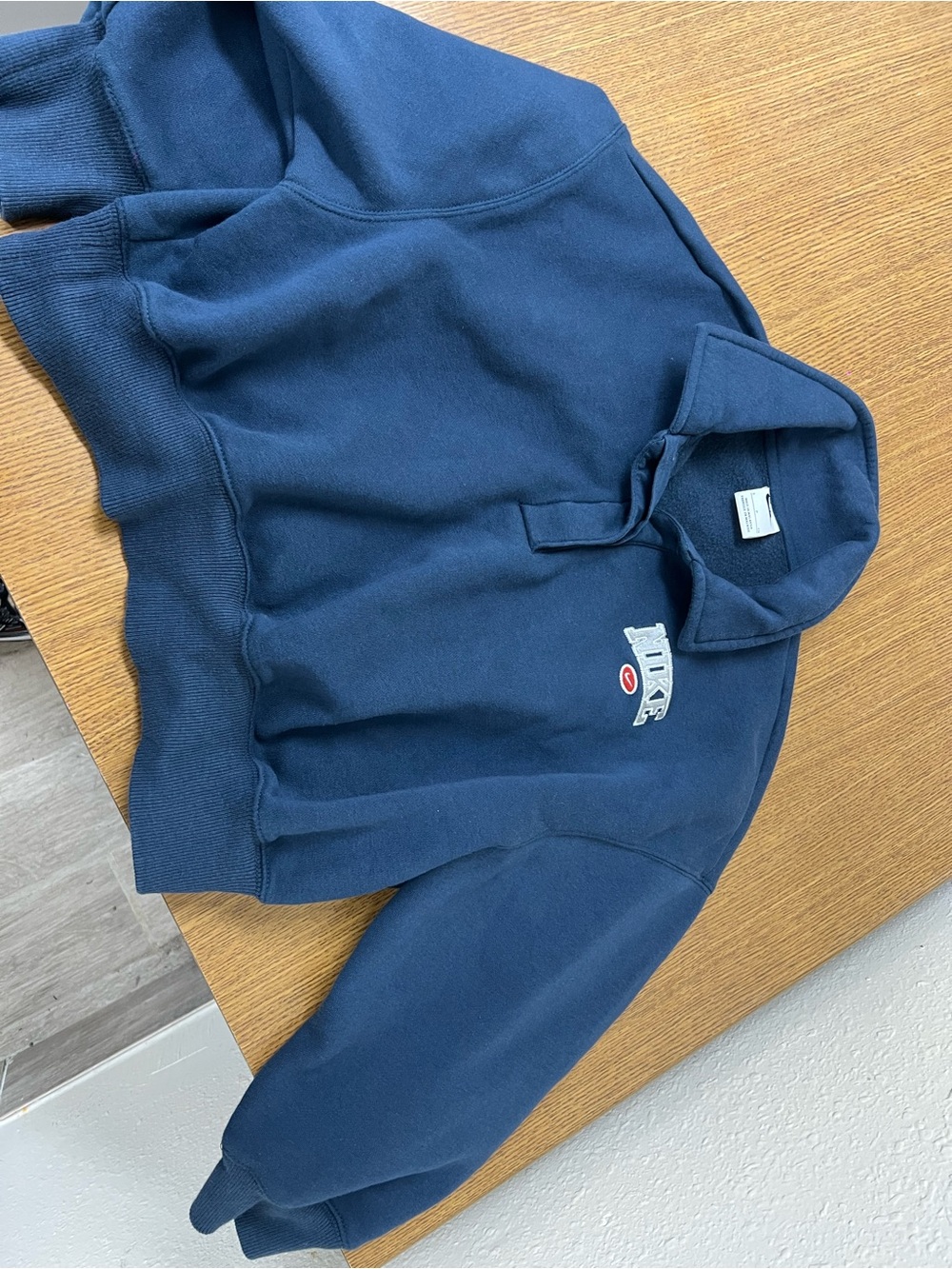 Nike Navy Blue Pullover Sweatshirt